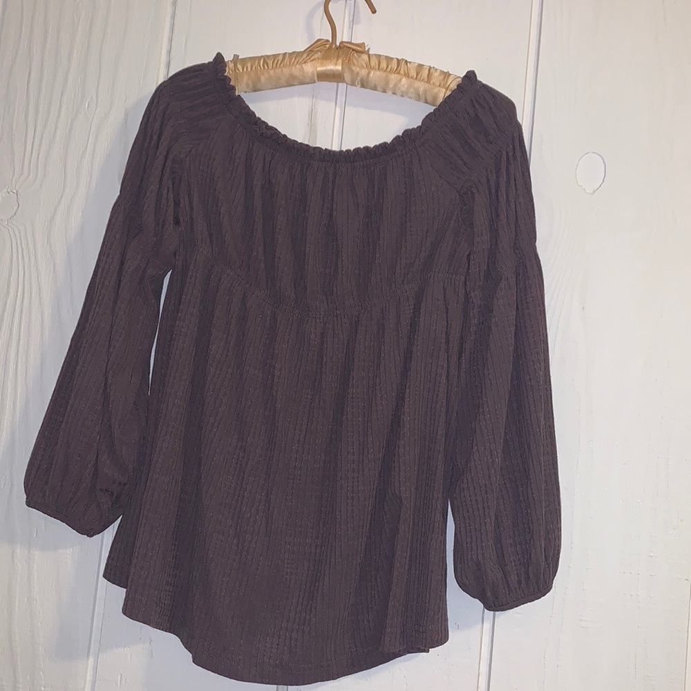 Purple blouse